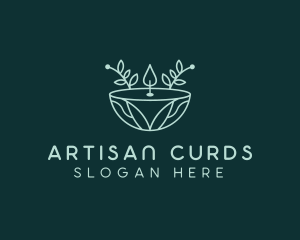 Artisanal Scented Candle logo design