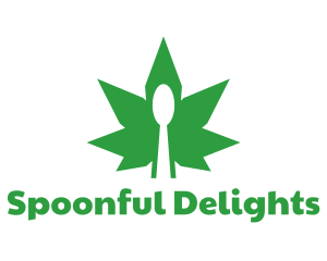 Spoon - Edible Cannabis Spoon logo design