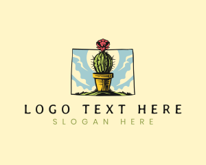 Flora - Kingcup Cactus Colorado logo design