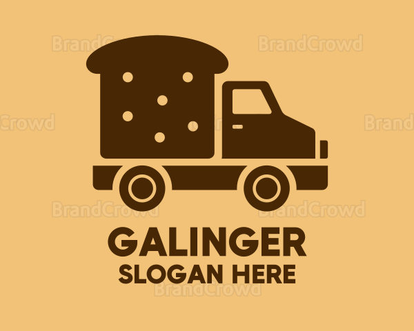 Bread Delivery Van Truck Logo