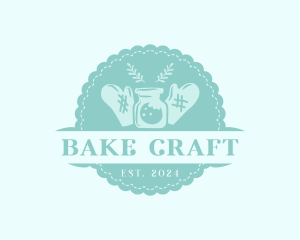 Chef Mittens Baking  logo design