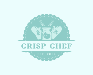 Chef Mittens Baking  logo design