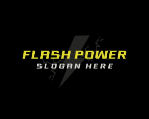 Lightning Thunder Bolt logo design