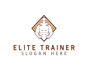 Strong Fitness Training logo design