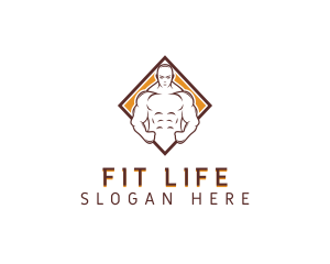 Strong Fitness Training logo design