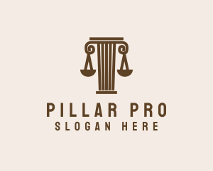 Brown Pillar Law Firm  logo design