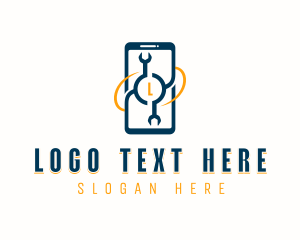 Phone Repair Wrench Logo