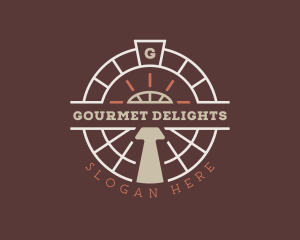 Gourmet Oven Pizzeria  logo design