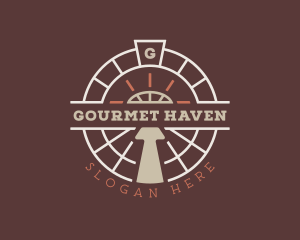 Gourmet Oven Pizzeria  logo design