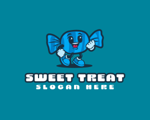 Sweet Candy Character logo design