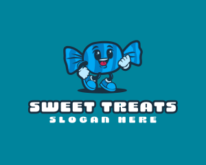 Sweet Candy Character logo design