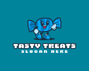 Sweet Candy Character logo design