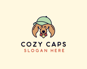 Dog Puppy Cap logo design