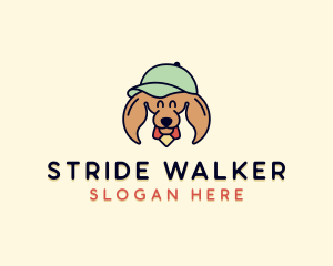 Dog Puppy Cap logo design