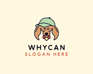 Veterinarian - Dog Puppy Cap logo design