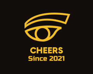Esthetician - Yellow Esthetician Eye logo design
