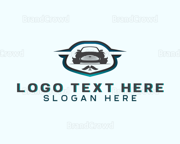 Sports Car Racing Logo