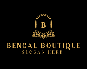 Elegant Floral Boutique logo design