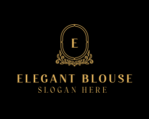 Elegant Floral Boutique logo design