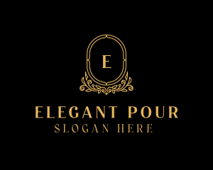 Elegant Floral Boutique logo design