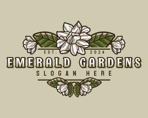 Sampaguita Floral Garden logo design