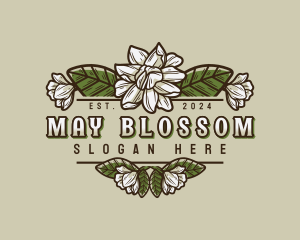 Sampaguita Floral Garden logo design