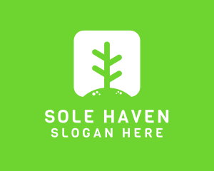 Garden Eco Plant  Logo