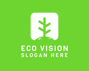 Garden Eco Plant  logo design