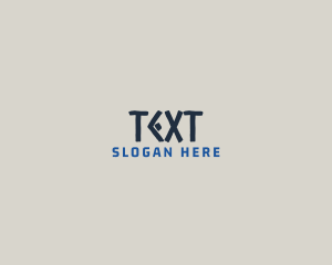 Greek Text History logo design