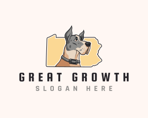 Pennsylvania Great Dane logo design