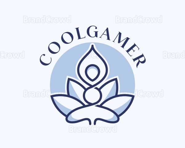 Yoga Healing Lotus Logo