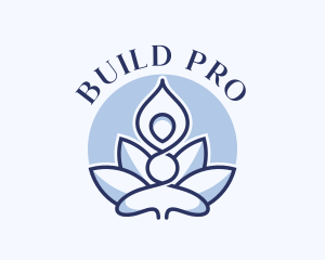 Yoga Healing Lotus Logo