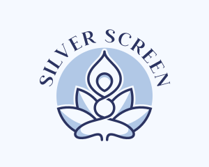 Reiki - Yoga Healing Lotus logo design