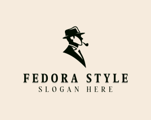 Fashion Menswear Tailoring logo design