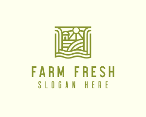 Pasture Farm Village logo design