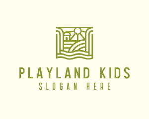 Pasture Farm Village logo design