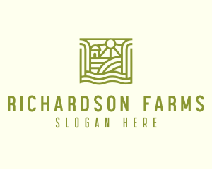 Pasture Farm Village logo design