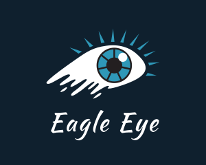 Crying Eye Painting logo design