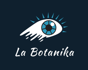 Ophthalmologist - Crying Eye Painting logo design