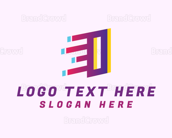 Speedy Letter I Motion Logo
