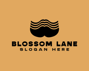 Barber Grooming Mustache  logo design