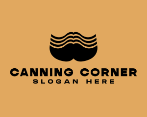 Barber Grooming Mustache  logo design