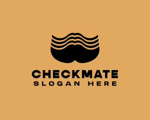 Barber Grooming Mustache  logo design