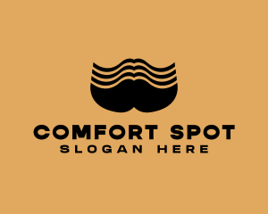 Barber Grooming Mustache  logo design