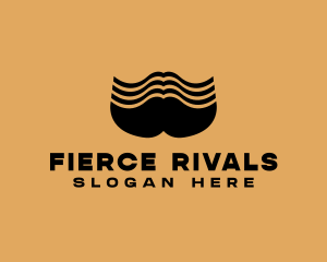 Barber Grooming Mustache  logo design