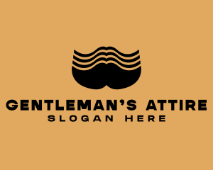 Barber Grooming Mustache  logo design