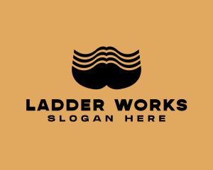 Barber Grooming Mustache  logo design