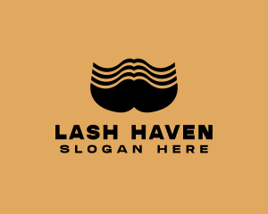 Barber Grooming Mustache  logo design