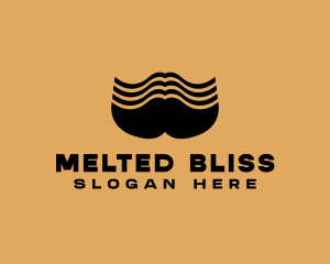 Barber Grooming Mustache  logo design