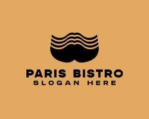 Barber Grooming Mustache  logo design